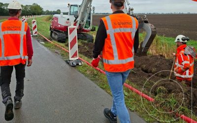 Aansluiting klantstation Nieuw-Scheemda